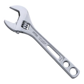 TOP HY-26 Eco Wide Adjustable Wrench, Opening 0.2 - 1.0 inches (7 - 26 mm), Wide, Thin, Lightweight