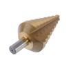 Yosoo HSS Coated Pagoda Step Drill Taper Drill for Power