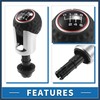INFINAUTO 6 Speed Manual Gear Shifter Knob for VW Golf