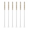 PATIKIL 12" Wire Tube Brush, 6Pcs 0.6" Diameter Brass Wire