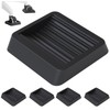 (TUISKU) Caster Stoppers, Set of 5, Gaming Chair, Hank, Handle
