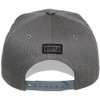 4350 DISTRICT Men's Adjustable Cotton Snapback Cap 6 (N21HUS35 D.Grey)
