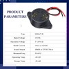 HUAZIZ DC 3-24V Electronic Buzzer Alarm, Piezo Electric Alarm Piezoelectric