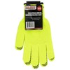 TOOL BENCH Knit Gloves with Dotted Rubber Material Grip, One