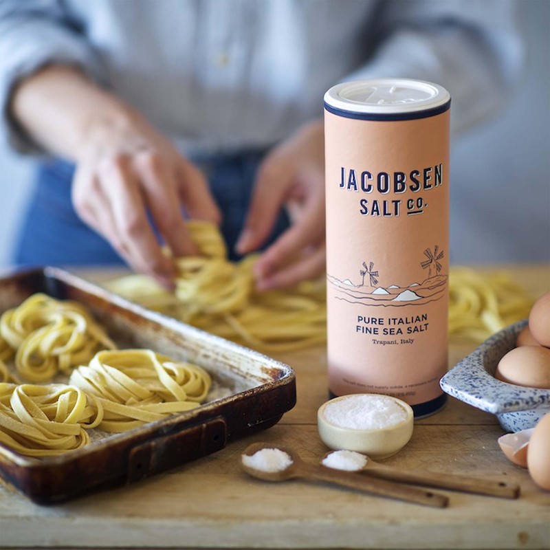 Jacobsen Salt Co. Pure Italian Fine Grain Sea Salt -