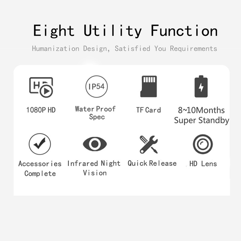Sports Camera 36MP 2.0in LCD IP66 Water Resistant Outdoor Camera