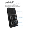 Funda Para Moto G71 Uso Rudo Antigolpes, Tapa Cámara Deslizante