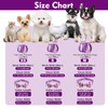 EXPAWLORER Cute Dog Harness Collar Leash Set - Purple Girl