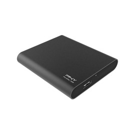 PNY Portable SSD Pro Elite USB 3.1 Gen2 Type-C 250GB,Grey Brush