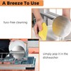 VivoGlow 2 Pack Stainless Steel Smash Burger Press | Flat