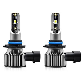 Faros Delanteros Led para Coche Ip68 Impermeables 120W Faros Led para Coche 6500K 12000Lm 9005 9006 H1 H4 H7 H11 10-32V Faros Led 2 Uds               