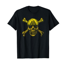 Don't Tread On Skull & Crossbones Patriotic Flag T-Shirts