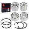 Wheel Bearing Front & Rear + CIRCLIP For Kawasaki TERYX