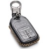Vitodeco Leather Smart Key Remote Entry Fob Case Cover Compatible