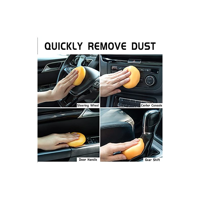 TICARVE Gel de limpieza de coche para detalles de coche,