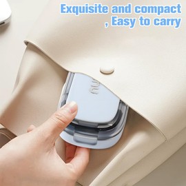 Pill Cutter Splitter for Small and Tiny,Echu Pill Cutter,1/2 & 1/4 Adjustable Pills Splitter with Centering Device for Cutting Multiple Pills,Easy to Use (White)