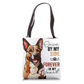 German Shepherd Memorial Pillow for Loss of Dog Pet Sympathy Tote Bag