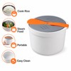 Microwave Rice Cooker for Home and Office - Multifunction Food