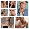 Waterproof Temporary Tattoo - 90 Sheets Realistic Fake Tattoos, 52