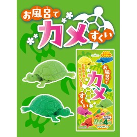 Pirate Factory KAMBH16435 Bath Salt, Toy Included, Turtle Scooping in the Bath, Scented