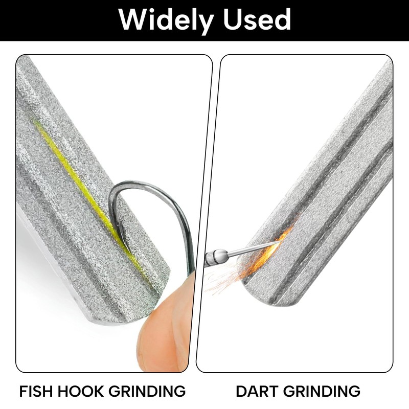 talNite Precision V-Groove Dart Sharpener - Compact, Slim Design for