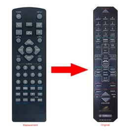 Replacement Remote Control Fit for Yamaha Receiver RX-E600 RX-E600RDS Remote WD78360