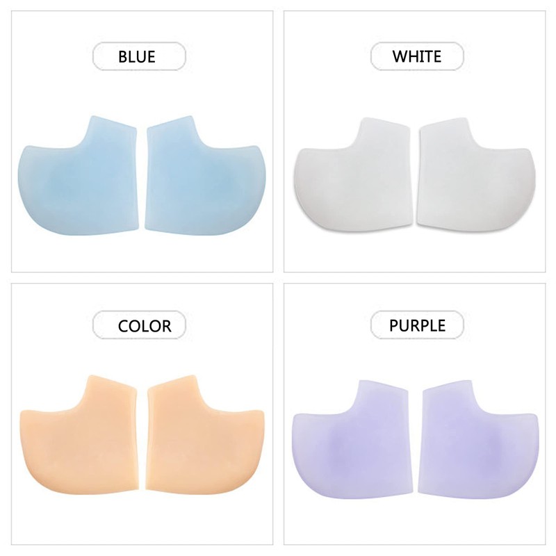 Heel Pads,Gel Heel Protector Silicone Pads, Breathable Heel Protector, Heel
