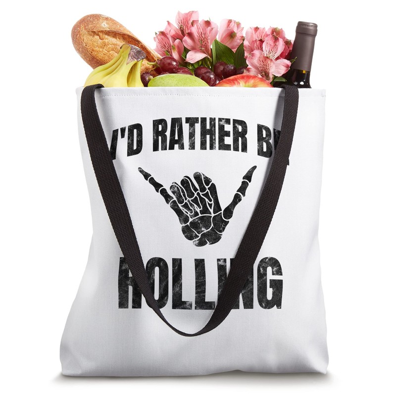 Vintage Jiu Jitsu I'd Rather Be Rolling Grappling BJJ Tote