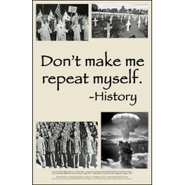 Maxwell Learning Don't Make Me Repeat Myself—History poster