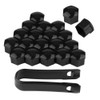 Car Wheel Nut Cap Covers - 20pcs, 21mm Nut Protection
