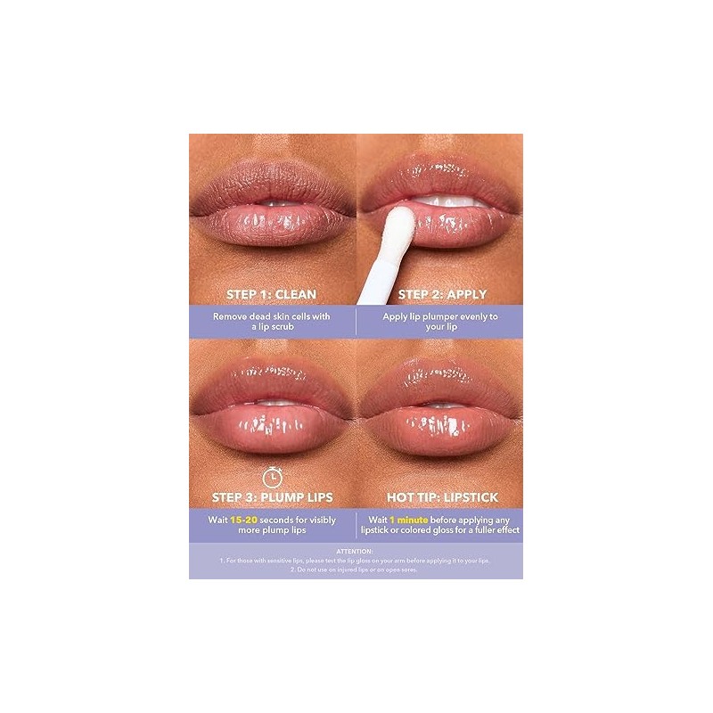 SHEGLAM Plumping Lip Gloss Brillo de Labios Voluminizador Hot (That's