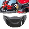 Motorcycle Front Windshield Fairing Wind Deflector Carbon Fiber Style Replacement