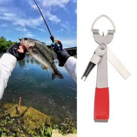 OTOTEC 4-in-1 Fliegenschnurknipser, Angelknoten-Bindewerkzeug, multifunktionales Fliegenfischen-Werkzeug, Fliegenbinden-Drahtschneider, Zange, Schnellknoten-Werkzeug, Schnellbindung,