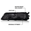 G-PLUS LED DRL Fog Lights Compatible With Chevy Impala LTZ