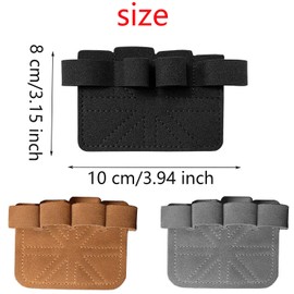 WADY Guantes de Dominadas, Puños de Dominadas, Empuñaduras para Levantamiento de Pesas Guantes de Gimnasio de Entrenamiento, Almohadillas para Empuñaduras de Gimnasio Guantes de Agarre Físico (Gris)