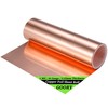 GOORY Copper Foil Sheet Roll - 2Mil/44Gauge(0.05mm) 6in x 5ft