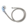 Electroplated Shampoo Bowl Spray Head Hose Professional Hair Salon Pressurization