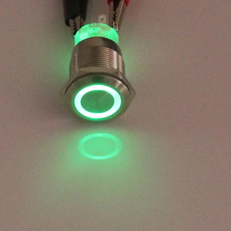 E Support 12V 5A Car Green Angel Eye LED Light