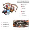 DIRRONA Crossbody Bags for Women Handmade Collage Colorful Shoulder Bag