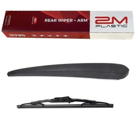 Rear Wiper Arm Blade Replacement for Chevy Equinox 2018-2021 BOLT 2017-2021 Blazer 2019-2024 Buick ENVISION 2016-2020 GMC TERRAIN 2018-2021 - 2MPLASTIC Factory OEM Style
