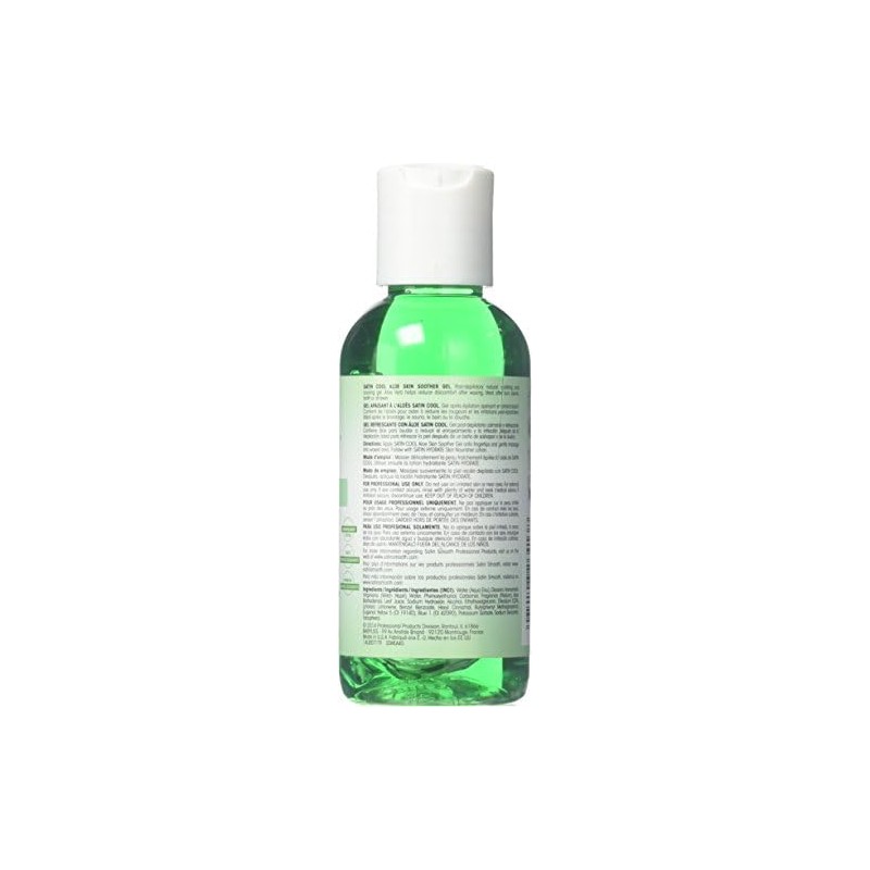 SATIN SMOOTH Cool Aloe Vera Skin Soother, 4.0 Ounce