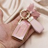 Simocky Key Fob Cover with Diamond Keychain for Lexus Car
