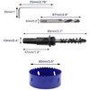 Luomorgo 3.5 Inch 90Mm Hole Saw, 1 1, 4 Inch