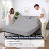 Cottington Lane Sleeper Sofa Sheets Full Size, 4 Piece Premium