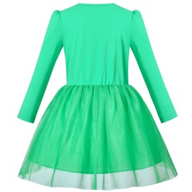 Girls Dress Unicorn Holiday Costume Christmas Party Jingle Bell Size 5