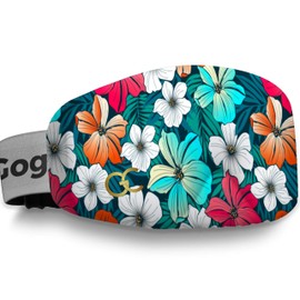 GogglesCover: Protective ski and snowboard goggles cover, Tropical design