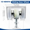 HZ-MONSTAR 2 Pack Sliding Pocket Door Hardware Kit, Sliding Door