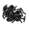 sourcingmap 20pcs Plastic Rivet Car Fender Push-Type Fastener Clips 4D0-807-300