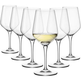 Bormioli Rocco Electra 15 oz. Medium Wine Glasses, Set of 6
