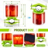 Kittmip 2 Pcs Solar Strobe Warning Traffic Light 360 Degree